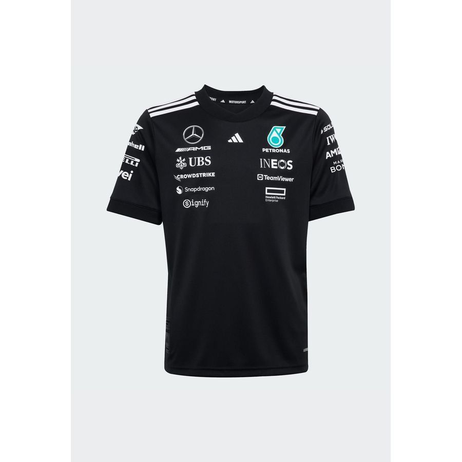 Adidas Maillot Noir Mercedes - AMG Petronas Formula One Team Driver Enfants