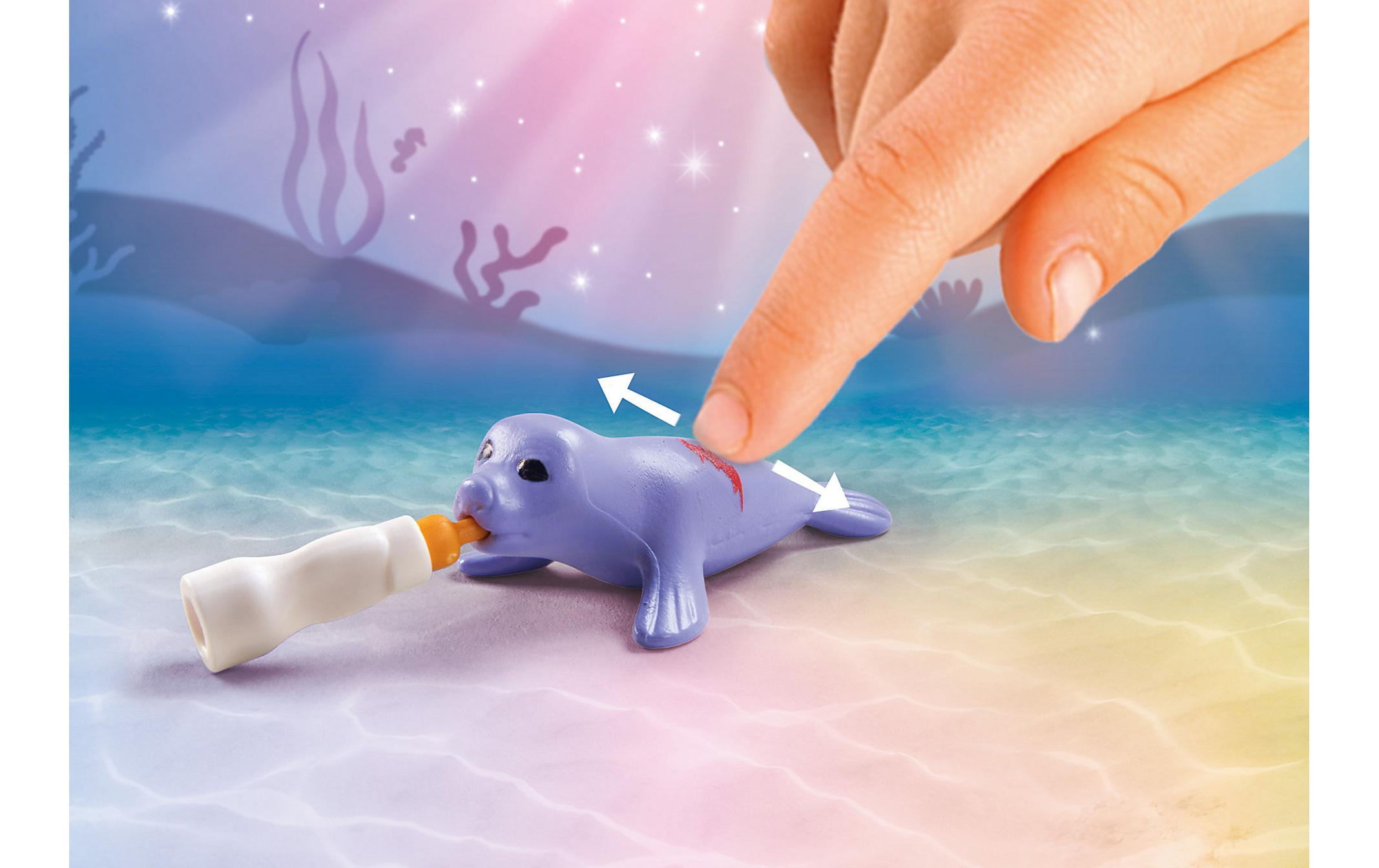 Princess Magic Unterwasser-Tierpflege der MeeresbewohnerUnterwasserwelt-Spielset