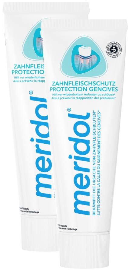 meridol Zahnpasta<br>2 × 75 ml, Tube, Paste, Duo