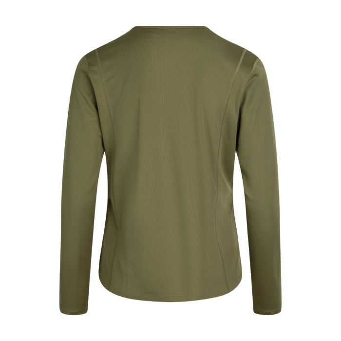 Zebdia Dame Mellemlag Sports LS Tee Grøn