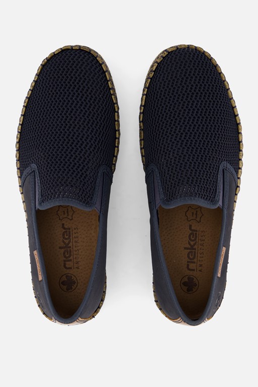 Rieker Araccia Instappers blauw Leer