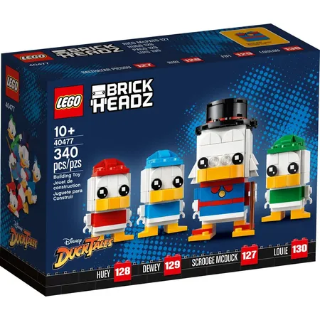 LEGO® BrickHeadz™ 40477 Dagobert Duck, Tick, Trick & Track