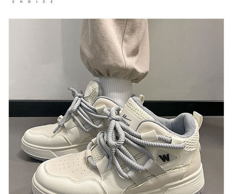 HANO - Platformpaneel Mesh Sneakers