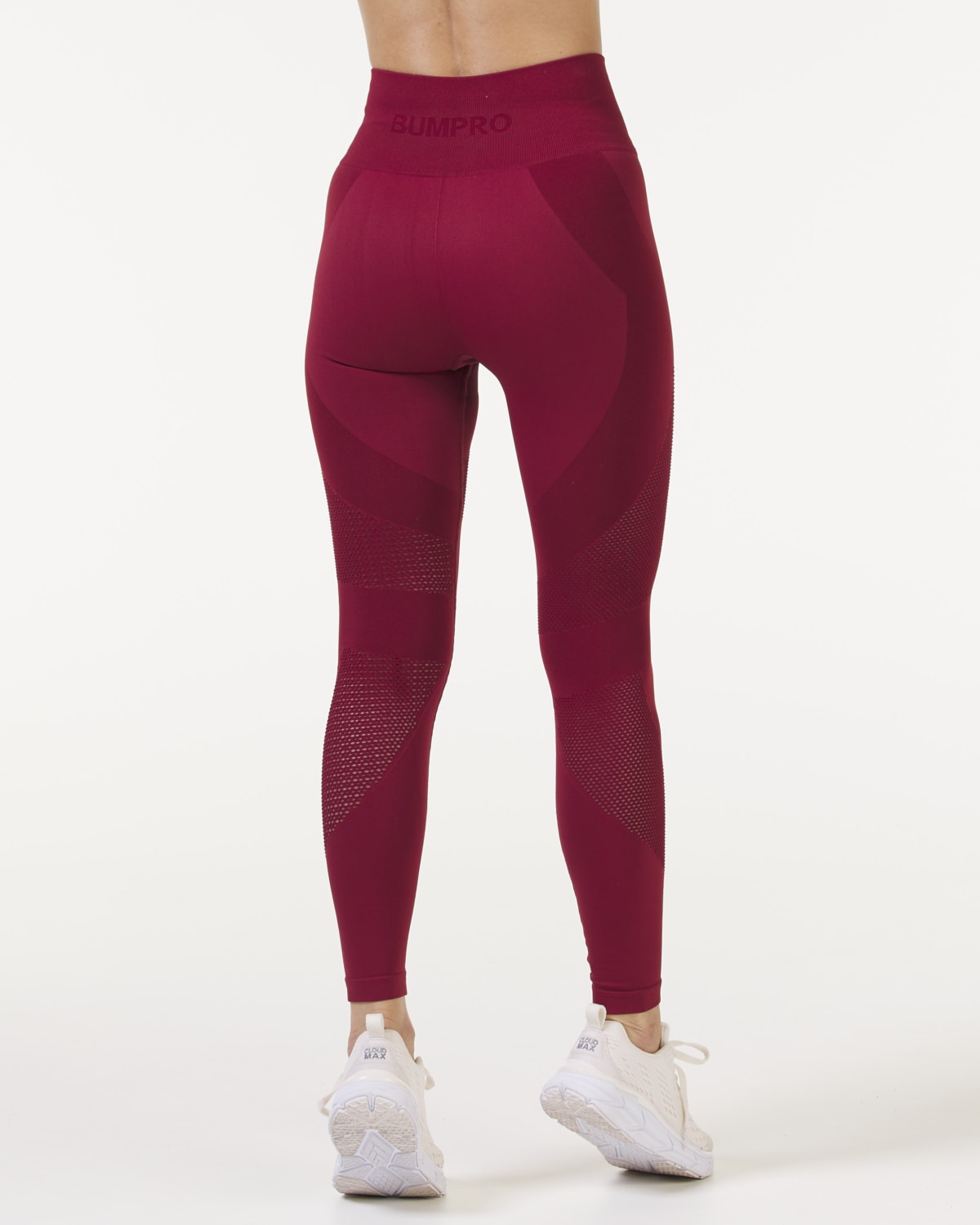 Bumpro Mesh Life Tights Wine