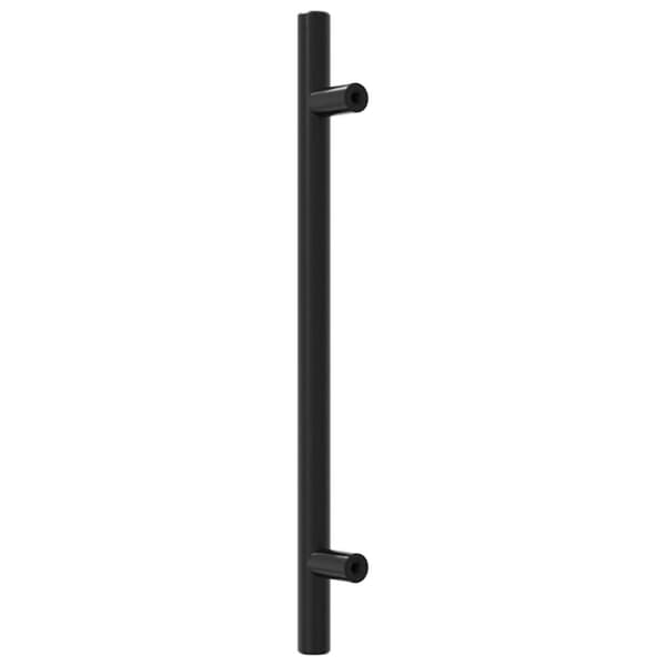 vidaXL Skaphåndtak 20 stk svart 160 mm rustfritt stål