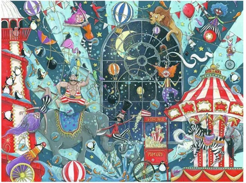 Ravensburger - Welkom bij het Circus - Puzzel - 1500 Stukjes