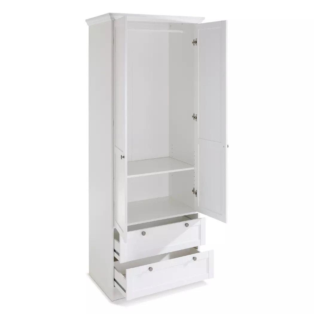 Kleiderschrank Landwood 80 x 200 cm
