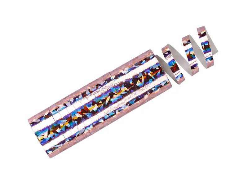 Lichtroze Serpentine Holografisch 3,8m