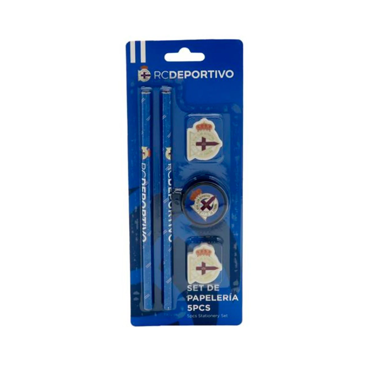 Set 5 Peças De Papelaria Real Club Deportivo de La Coruña