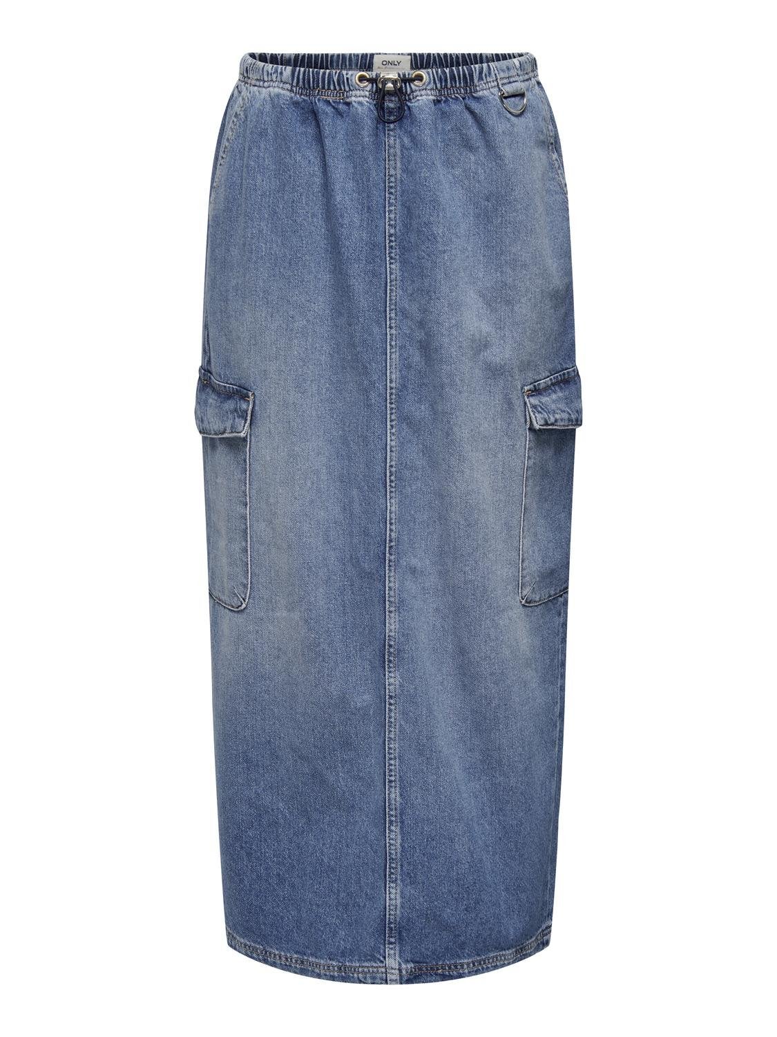 ONLSTELLA Jeansrock Medium Blue Denim