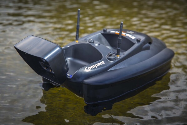 Bateau amorceur BaitStar Compact Black   Sondeur Sonartab