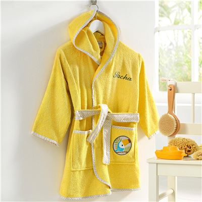Peignoir de bain enfant animaux personnalisable - 340 g/m²