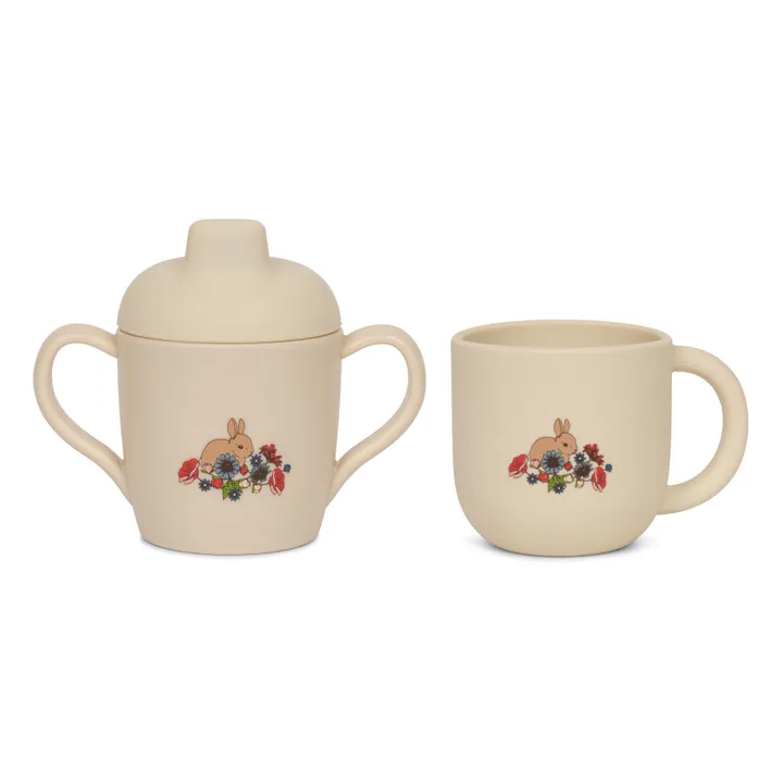 Konges Sløjd Gobelet et tasse d'apprentissage | Crème