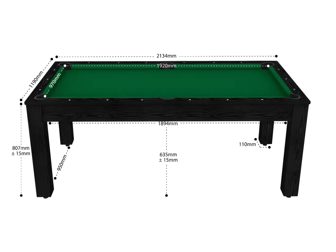 Table de Billard Convertible 