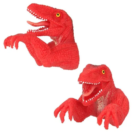 Depesche Dino World Fingerpuppe, 1 Stück, 4-fach sortiert