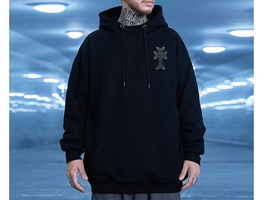 Cowpow - Hoodie met kruisprint