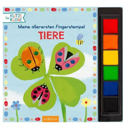 ars Edition Meine allerersten Fingerstempel Tiere