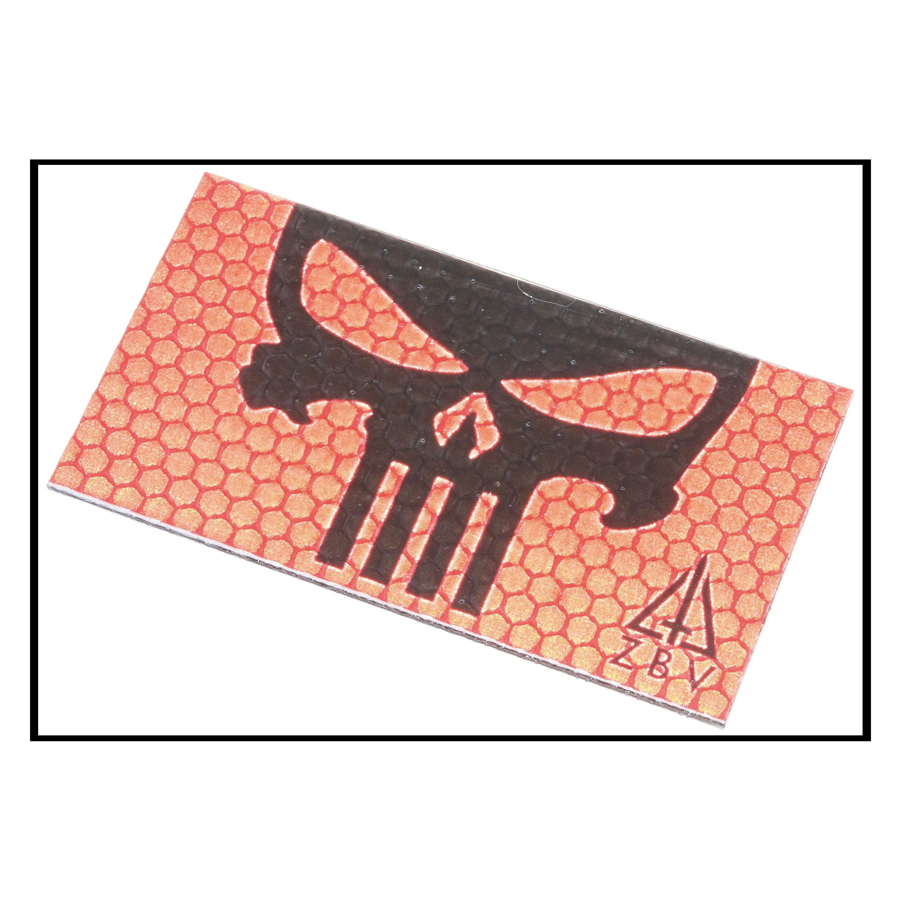 Jackets To Go -  Reflektierender Patch Red Punisher