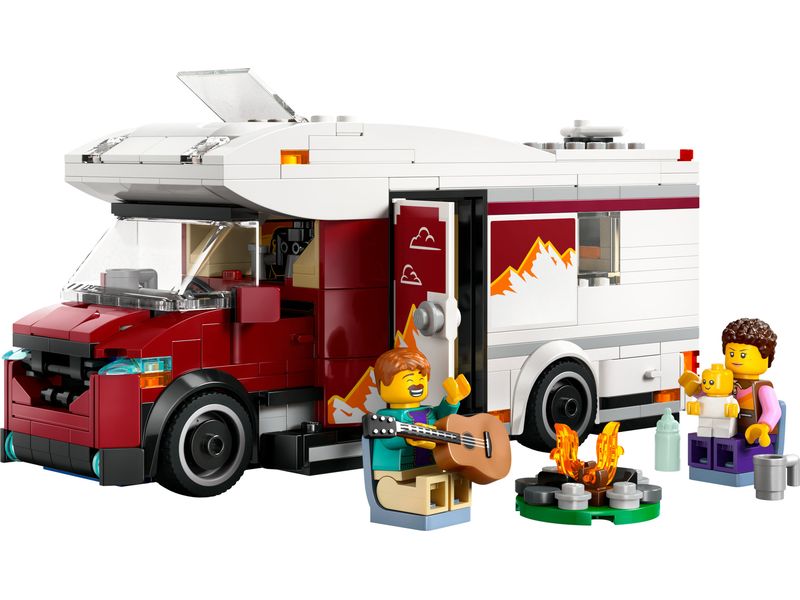 LEGO® City Abenteuer-Wohnmobil 60460 Vielseitiges Konstruktionsspielzeug zur Förderung der Kreativität und Fantasie