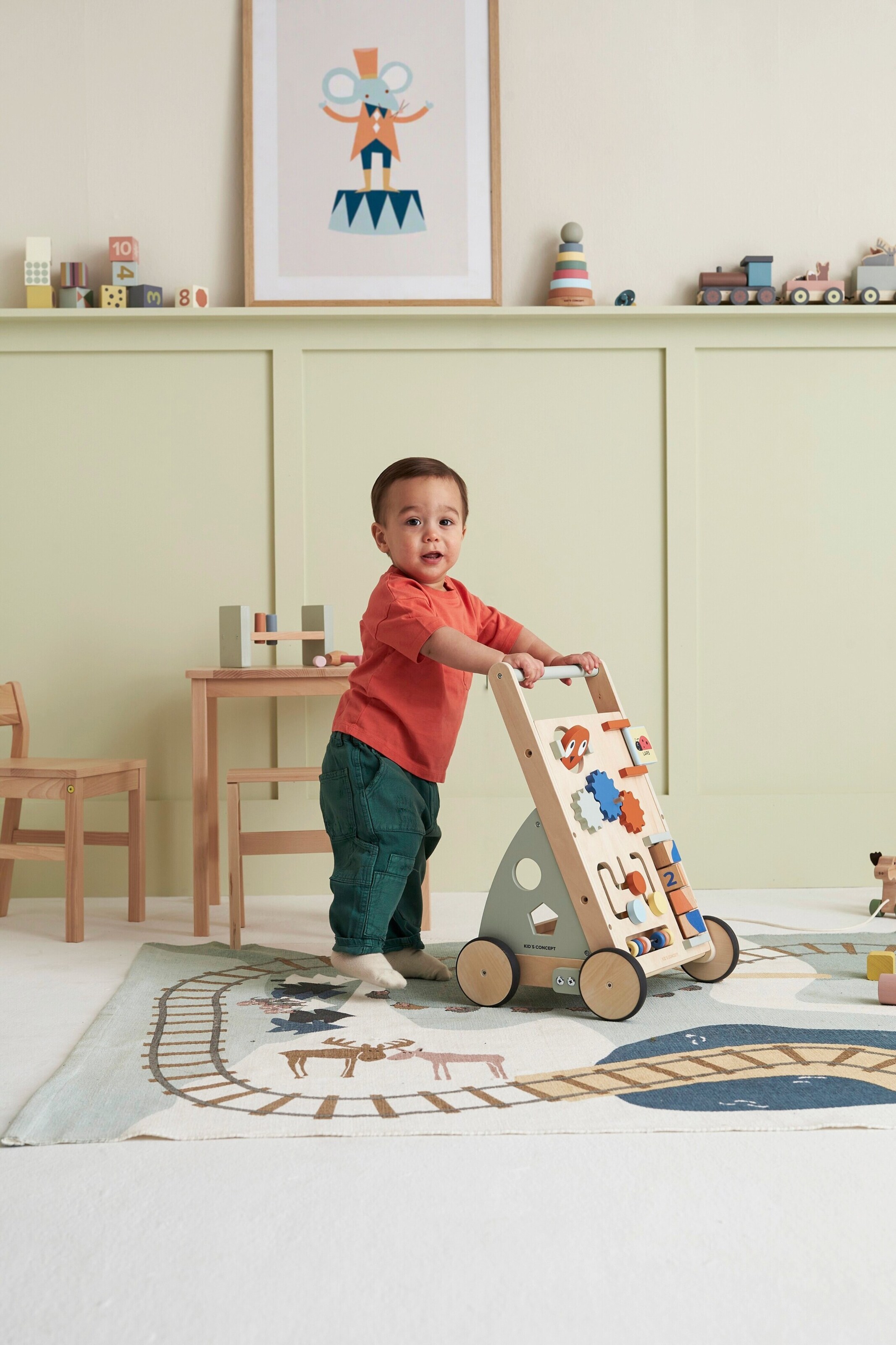 Kids Concept Lauflernwagen Edvin