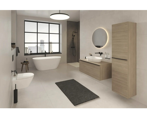 Ovaal bad DURAVIT D-Neo 75 x 160 cm wit zijdemat 700477000000000