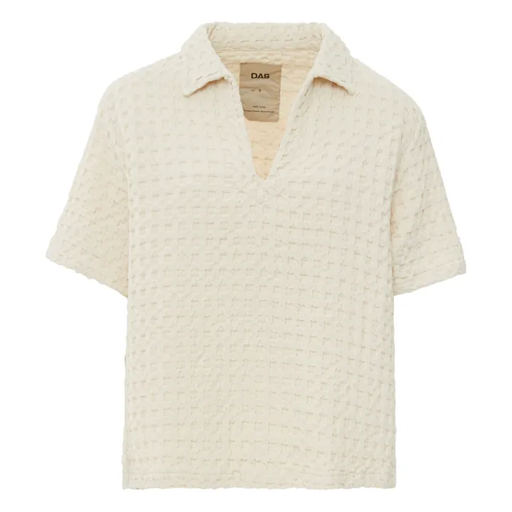 OAS Polo Waffle | Ecru