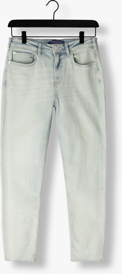 SCOTCH & SODA lichtblauwe scotch & soda slim fit jeans high five high rise slim jeans - blauw mirage