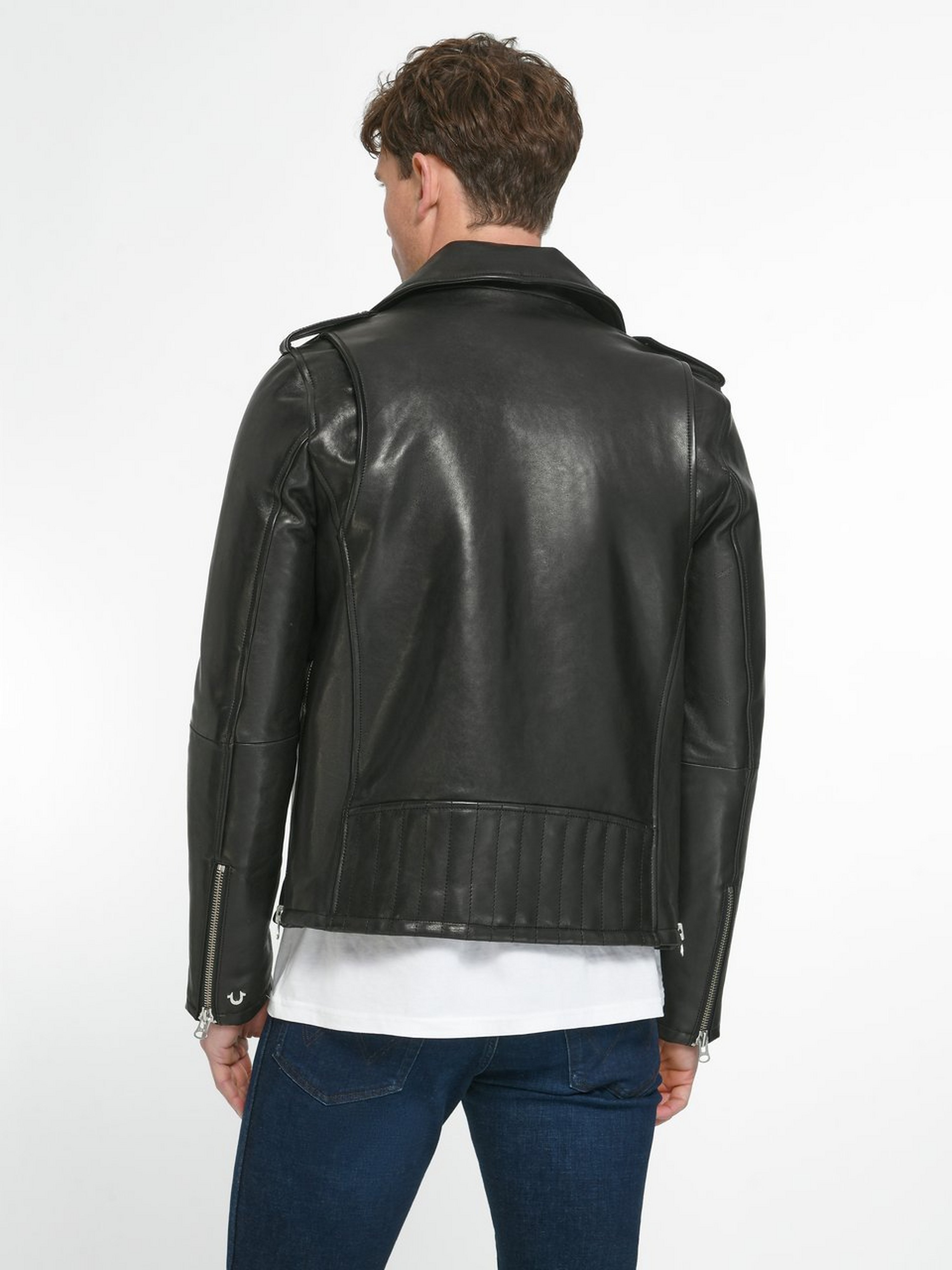 Lederjacke