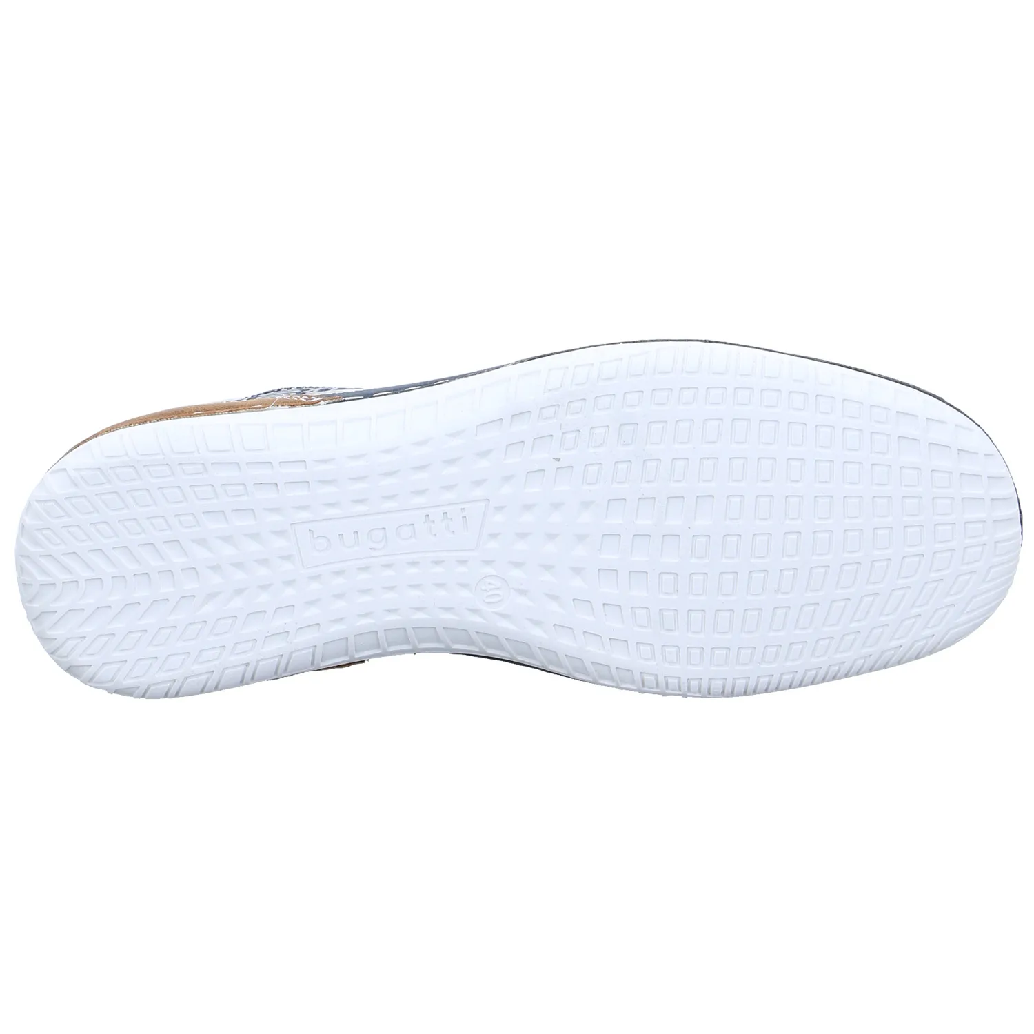 BUGATTI SHOES Halbschuhe Sneaker Blau Synthetik