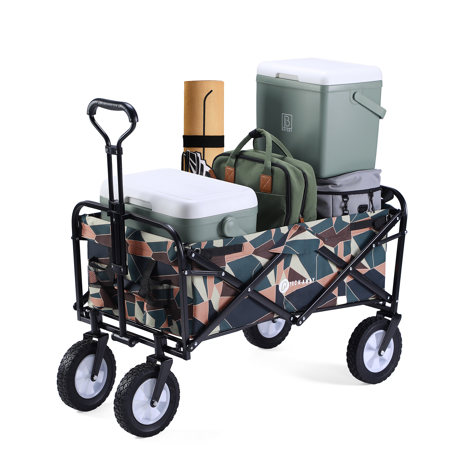 Packaway Opvouwbare polyester bolderkar - Abstract
