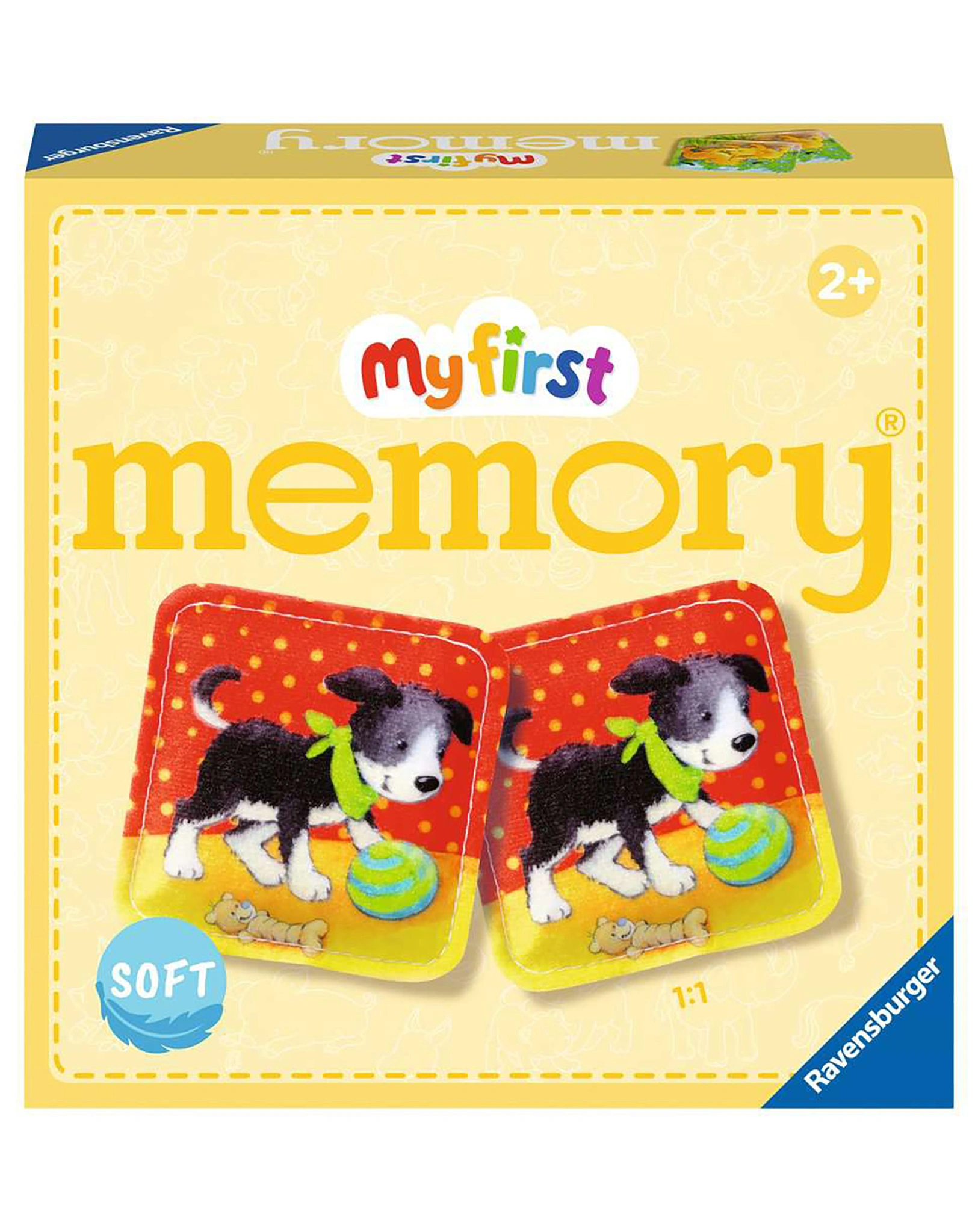 Memospiel MY FIRST MEMORY® PLÜSCH 24-teilig