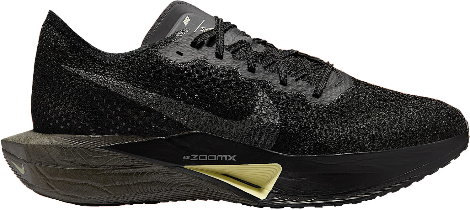 Vaporfly 3 FK Herre 001/Black/Olive Aura/Metallic Medium Ash
