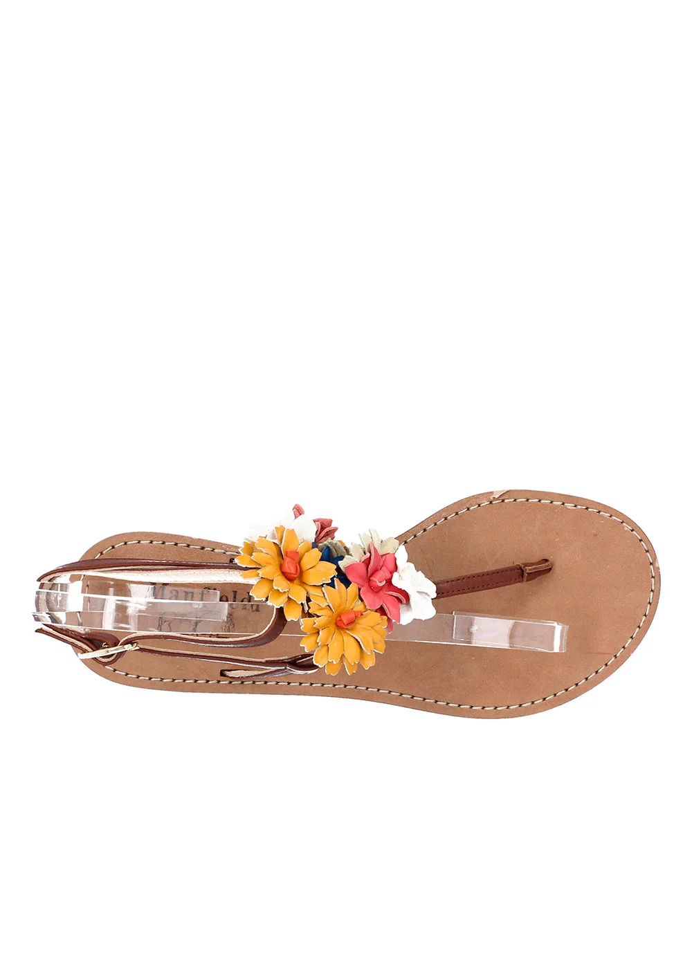 SANDALE HEREFORD CUIR CAMEL
