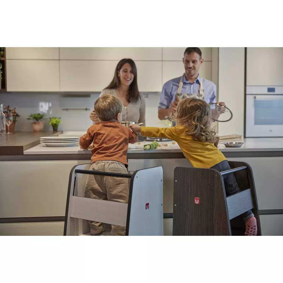 Bianconiglio Kids® Lernturm TRUSTY Eiche natur