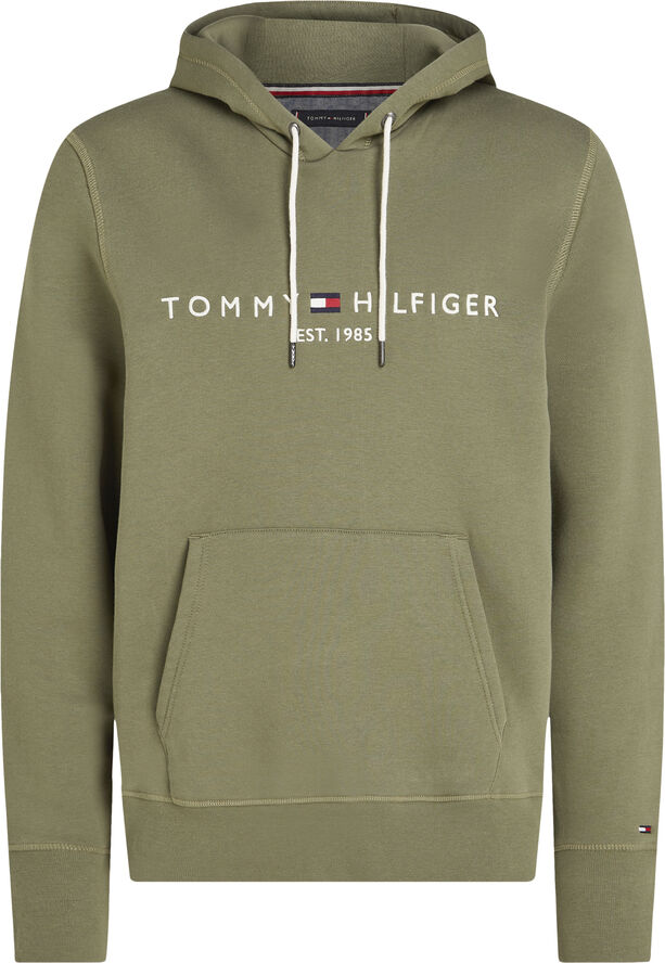 Tommy Hilfiger TOMMY LOGO HOODY Battle green