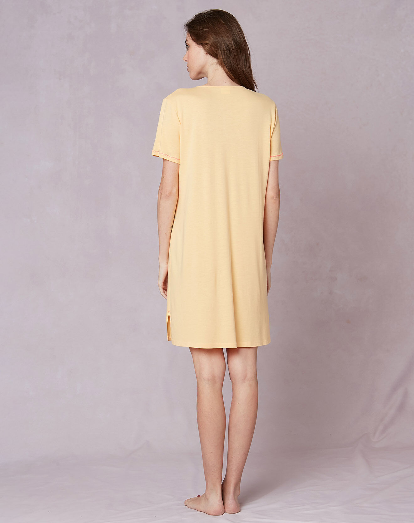 Le Chat Chemise de nuit Fancy jaune