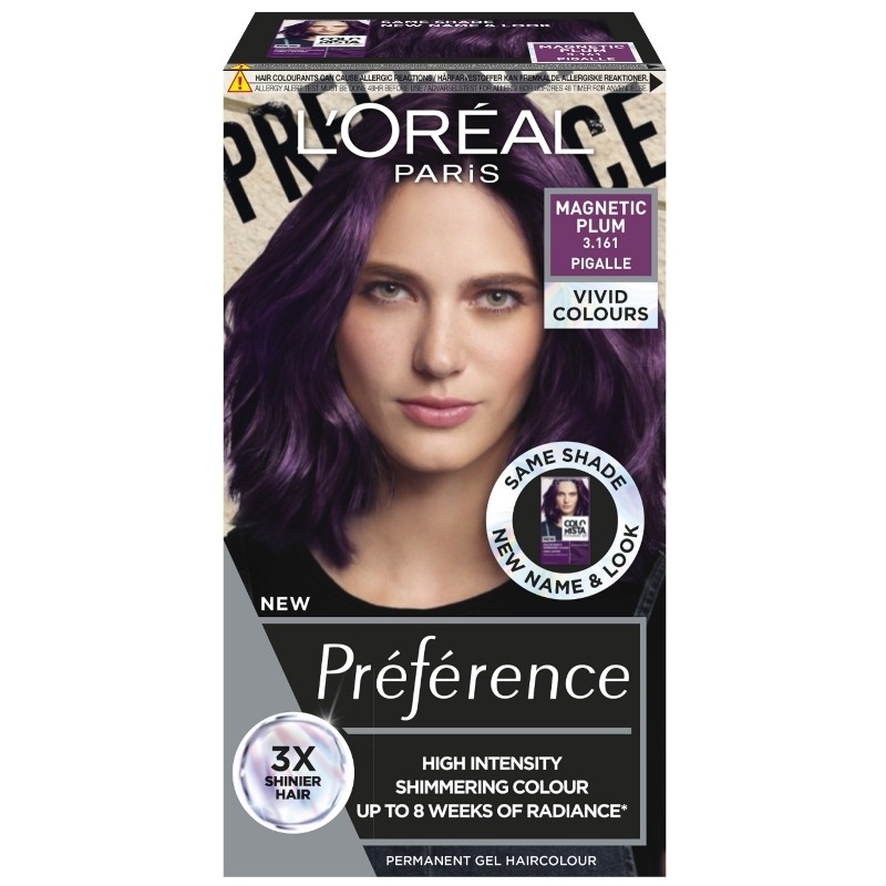 L'Oréal Paris Préférence Vivid Colors - 3.161 Magnetic Plum