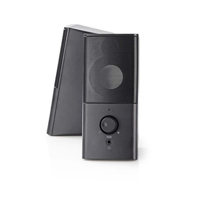 Nedis Gaming Højttaler | Højttalerkanaler: 2.0 | USB Drevet | 3.5 mm Hanstik | 18 W | Uden Belysning | Volumenkontrol | Tilslutninger udgang: 1x 3.5 mm Audio Out