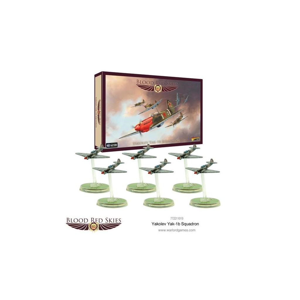 Blood Red Skies - Soviet- Yakolev Yak-1B Squadron, 6 Planes