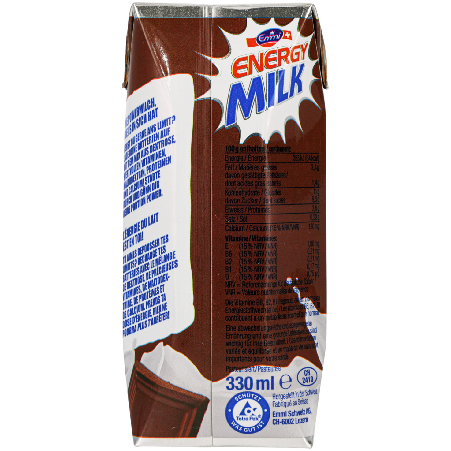 Emmi Energy Milk Schokolade