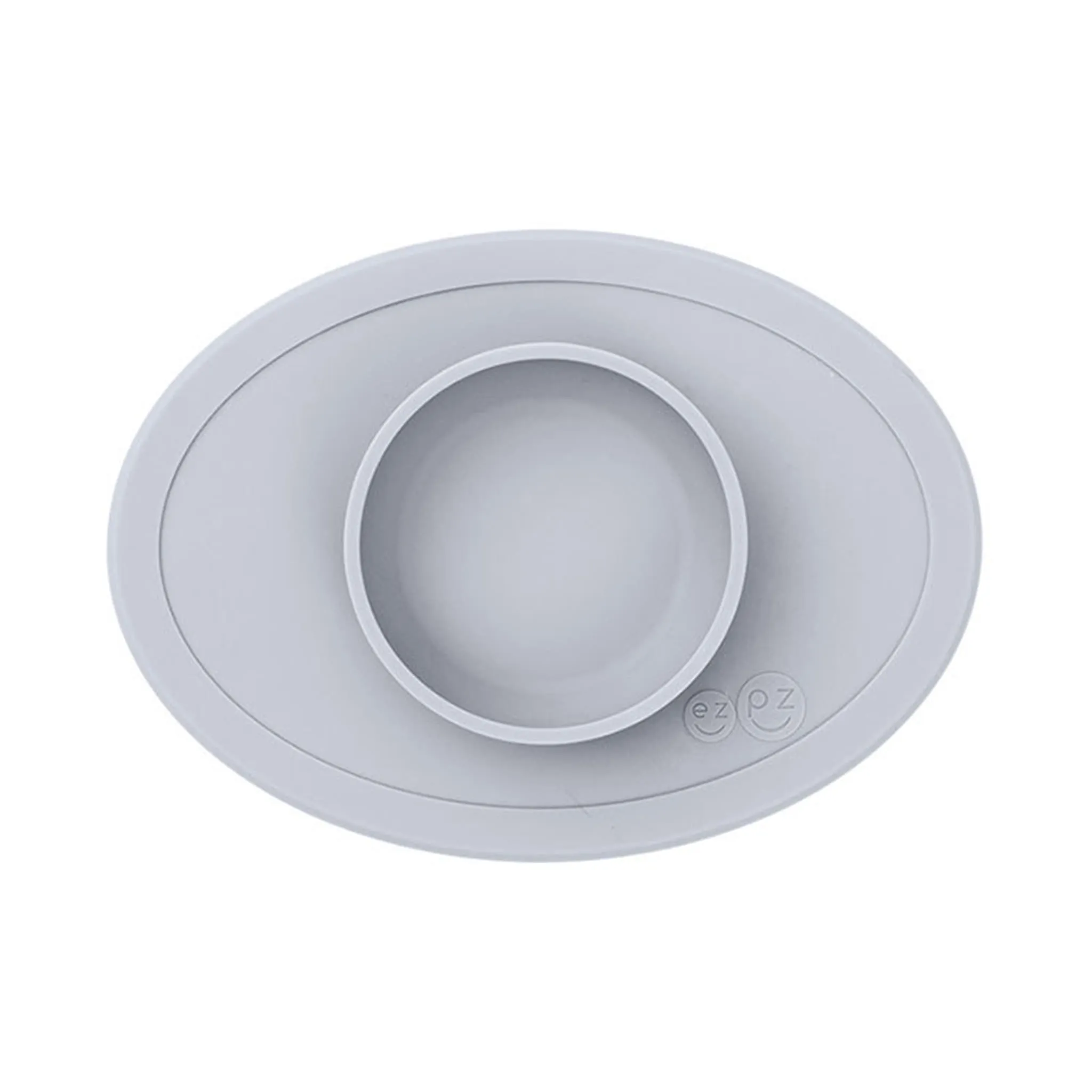 EZ PZ Fun Napperon Bol Antidérapant Tiny Bowl - Gris