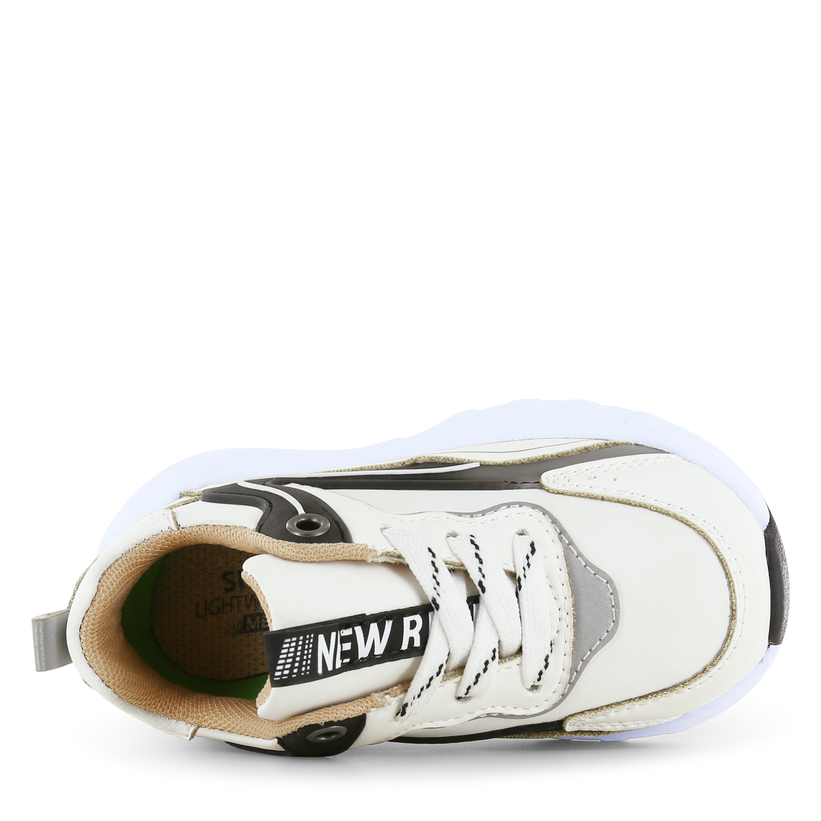 Shoesme sportlicher schwarz-weißer Sneaker