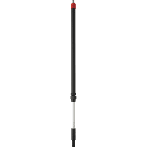 Manche téléscopique en aluminium à passage d'eau, 106 à 160 cm, Ø3,2 cm, Noir Vikan