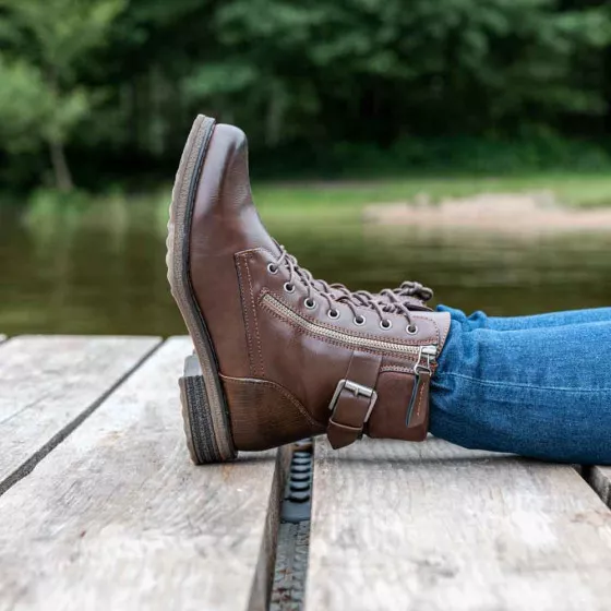 Bottines MARRON MERRY SCOTT
