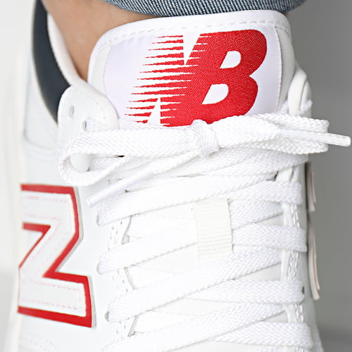 Baskets 480 BB480LWG White Red Navy