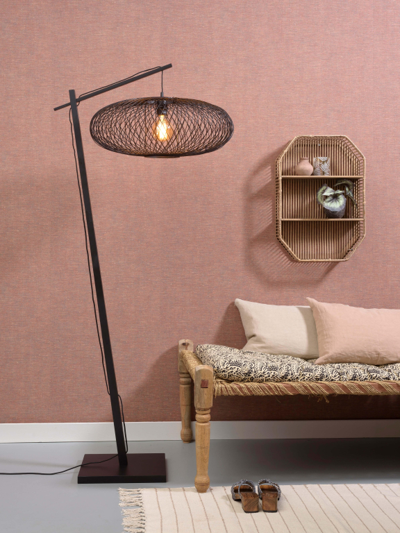 Good&Mojo Cango vloerlamp small zwart