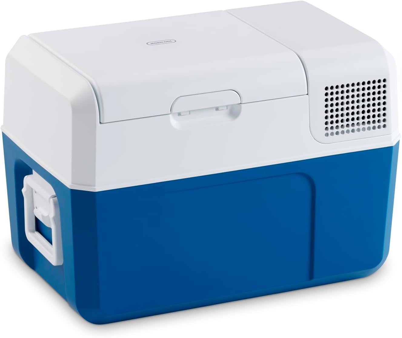 MOBICOOL MCF40 Kompressor-Kühlbox mit 38 Liter Fassungsvermögen, 12/24 V und 230 V, Mini-Kühlschrank für Auto, LKW, Boot, Wohnmobil und Steckdose