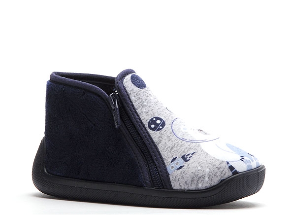 Bossi chaussons bebe graff sb1 8415 bleu