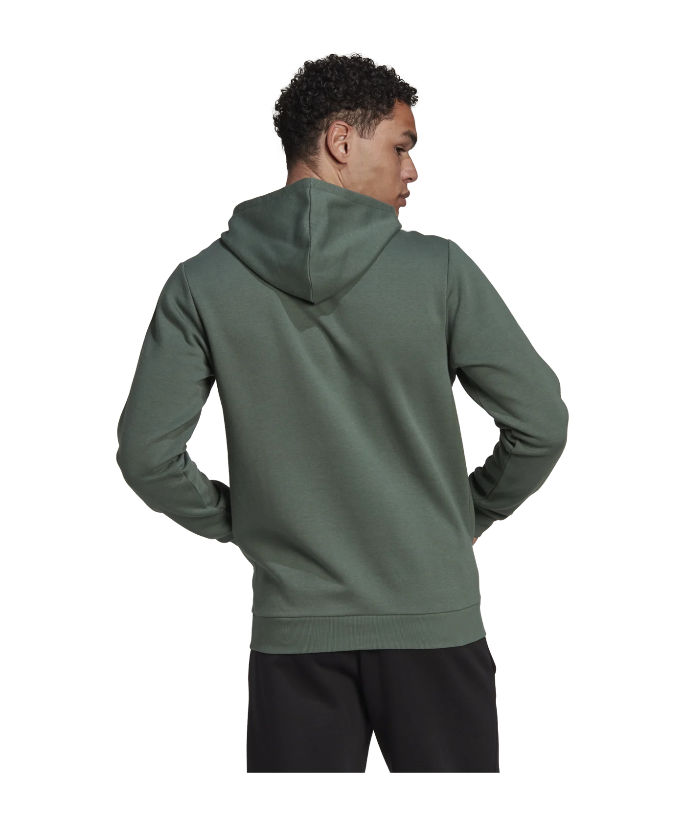 adidas Essentials Fleece Hoody Grün