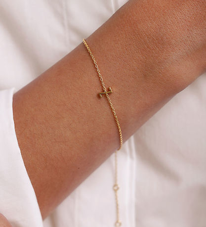 Design Letters Armband - Z - 18 Karat vergoldet